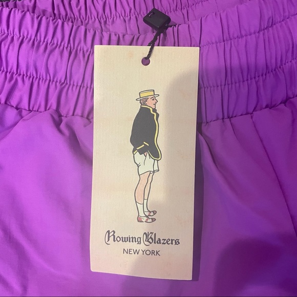 ROWING BLAZERS '90S NYLON SHORTS - Purple - Picture 2 of 3